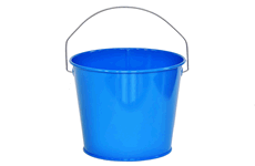 colored buckets wholesale