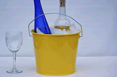 White Beer bucket