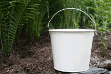 Beige Bucket rustic