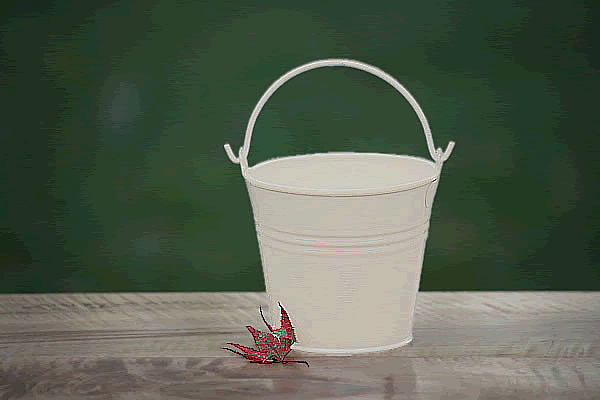 Beige Mini Pail