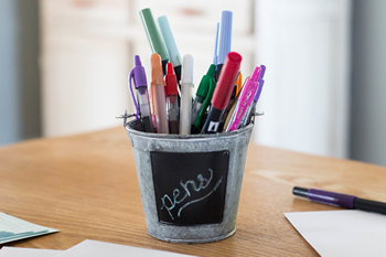 Chalkboard Bucket