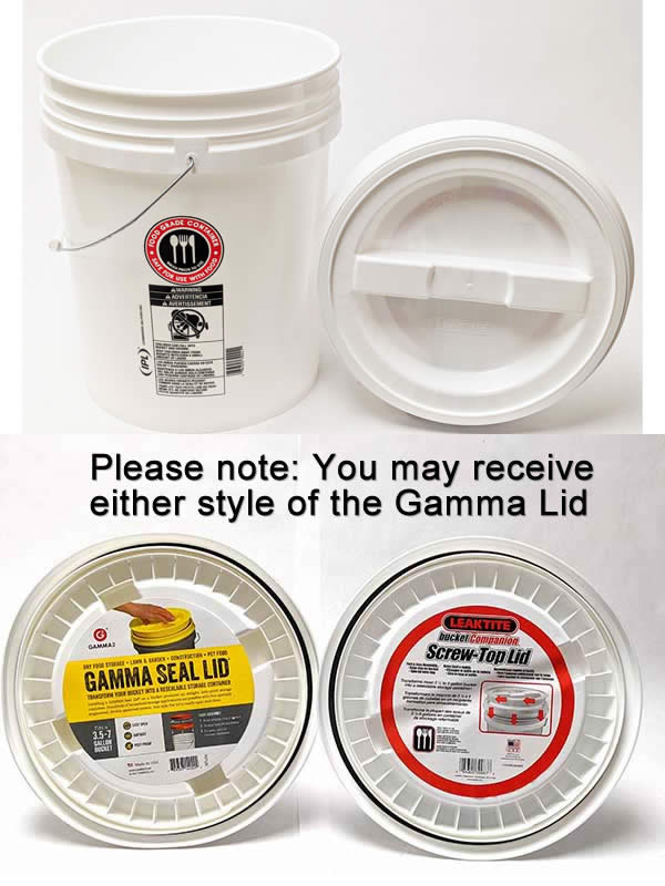 Food Safe 5 Gallon Bucket