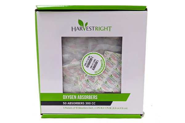 300cc Oxygen Absorber Packets – 1500 Units For Mylar Storage & Food Preservation