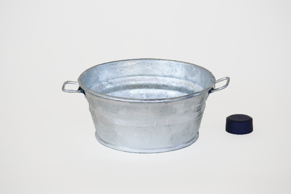 1 Quart Galvanized Pan