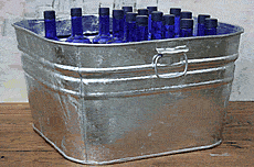 Galvanized Square Tub