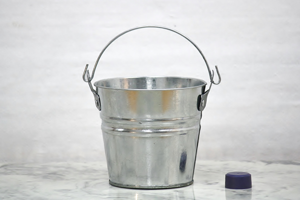 Small Galvanized Buckets Handles