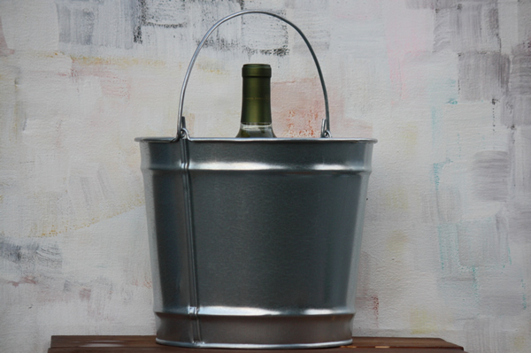 Scratch and Dent 10 Quart Metal Bucket