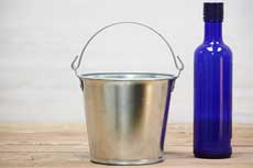 Small Galvanized Pail