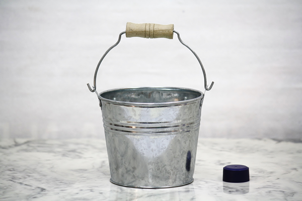 Small Metal Flower Bucket