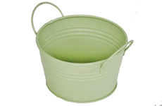 Light Green Mini Tub With Handles