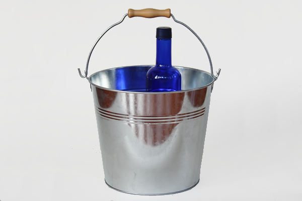 Metal Pail With Handle - Decorative Metal Buckets