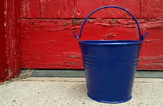 Navy Blue Mini Pail