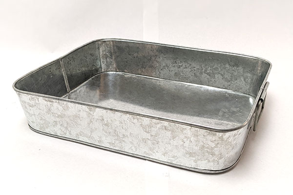 Galvanized Tin Rectangular Tray