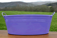 Purple Planter Tub