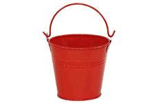 Red Mini Buckets