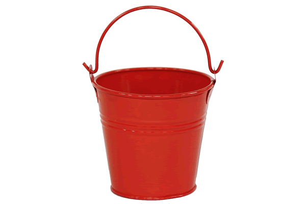 Small Tin Buckets