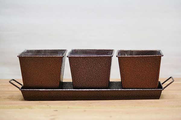 Square Herb Planters