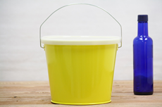 Yellow Bucket With Lid