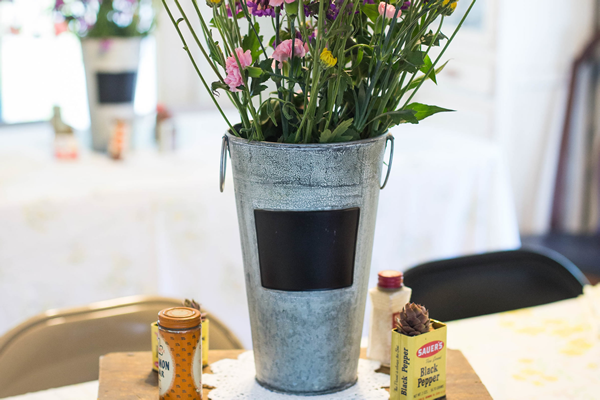 A Perfect Flower Bucket Idea