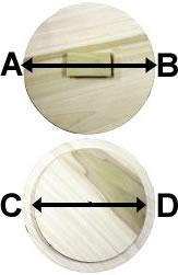 crock lid measurements