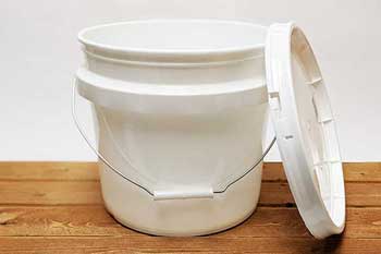 5-Gallon Food-Safe Plastic Buckets