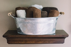 Bathroom Bucket Storage Ideas