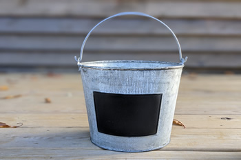 chalkboard pail