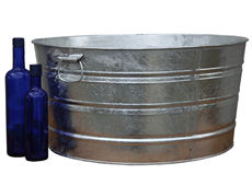 17 Gallon round wash tub