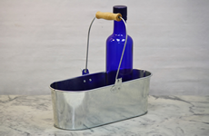 Mini Metal Garden Tub with Bail Handle