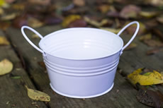 White Favor Pails